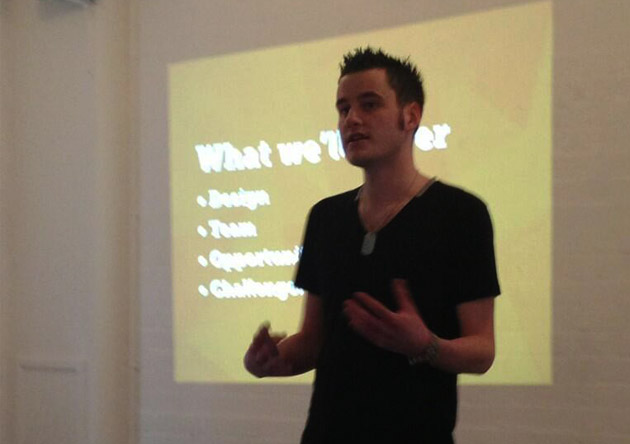 Speaking at Creative Camp 2013 - 'From Student to Startup'